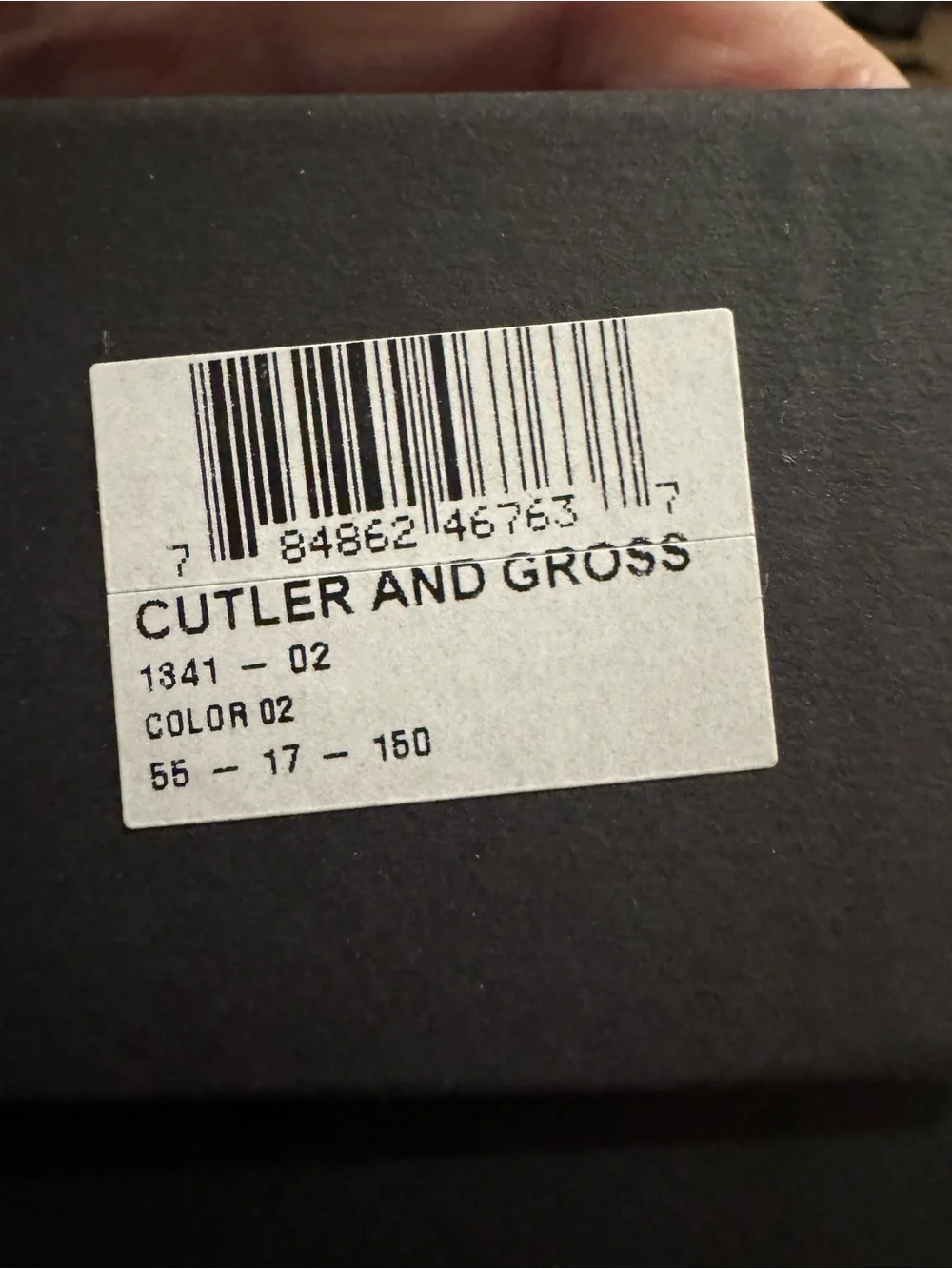 Cutler And Gross brand cutler
